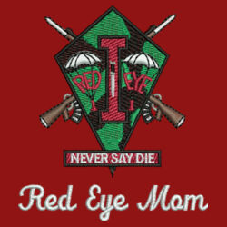 Red Eye Mom Performance Polo Design