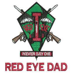 Red Eye Dad Fishing Shirt  Design