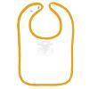 Infant Contrast Trim Terry Bib Thumbnail